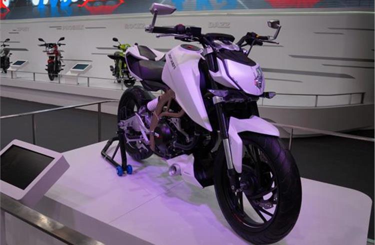 Auto Expo 2014: TVS reveals Draken-X21 concept bike
