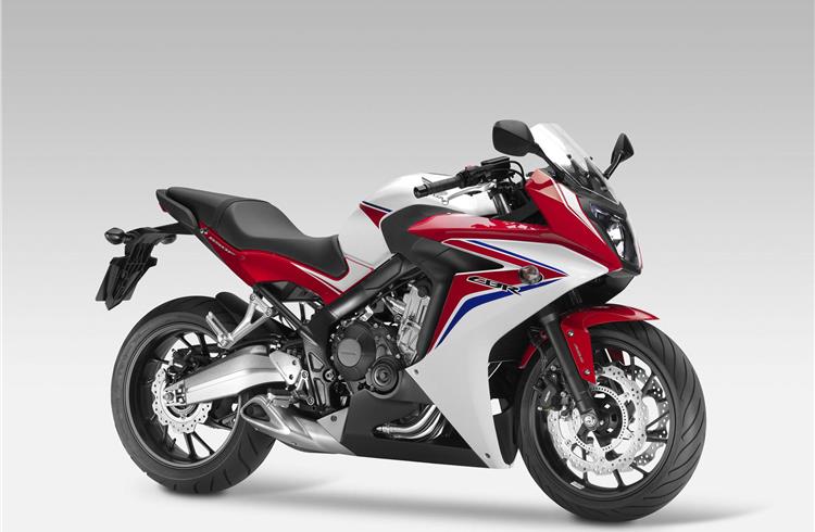 The CBR650F will be assembled at the Manesar plant and will have 95% import content.