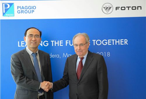 Piaggio and Foton confirm tie-up for new range of LCVs