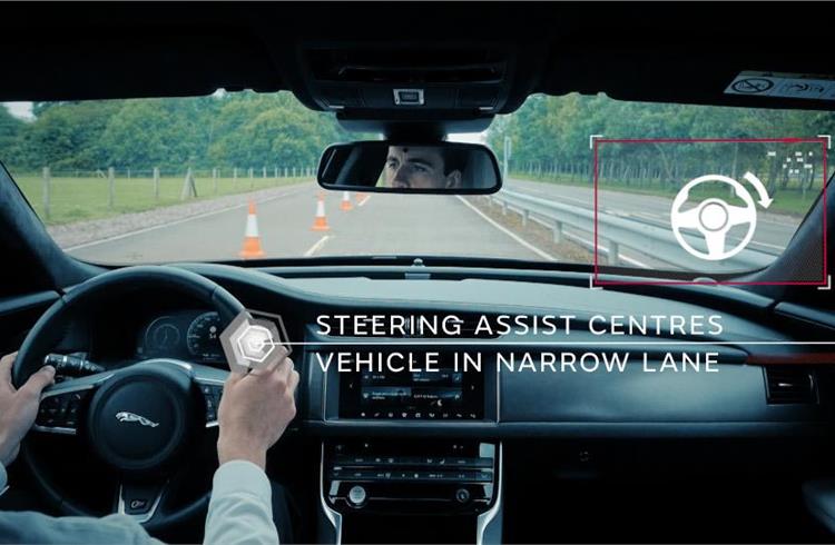 Jaguar Land Rover Roadwork Assist.