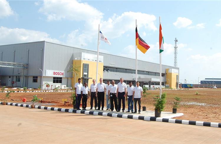 The new plant is a key part of Bosch’s strategy to enter the competitive two-wheeler market in India with Electronic Fuel Injection systems in India.