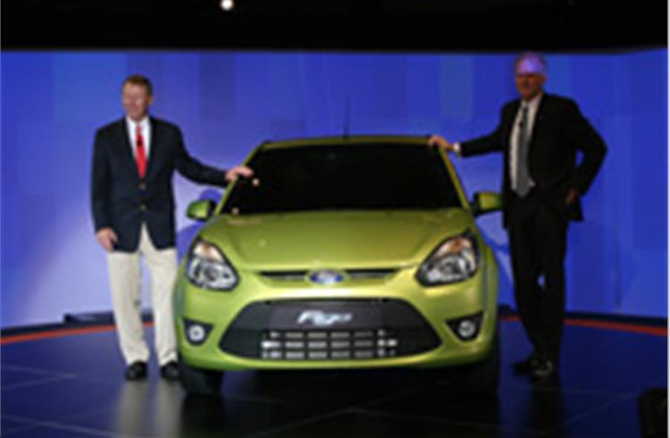 Ford unveils Figo hatchback