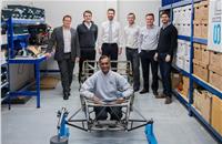 Bicycle tech delivers pioneering lightweight car chassis
