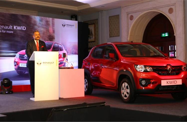 Renault India plays the low cost card – launches Kwid at Rs 257,000