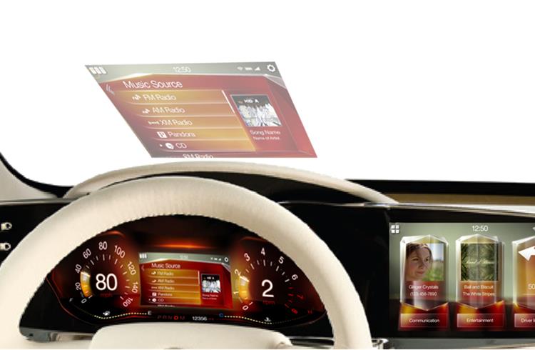 Fusion ‘fuses’ traditional driver information, infotainment and Cloud connectivity into one connected platform.