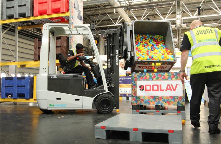 Indian forklift operator reaches final of global competition