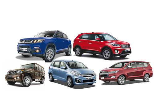 INDIA SALES: Top 5 Utility Vehicles in January 2017