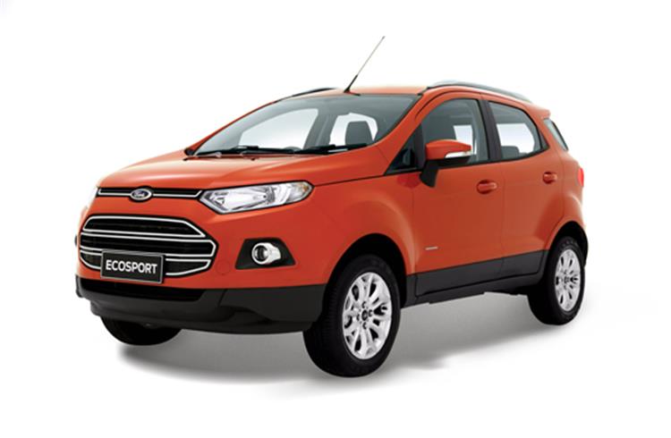 Ford to begin manufacturing EcoSport in Russia in 2014