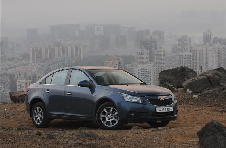 GM recalls made-in-India Chevrolet Cruze for model years 2009-11