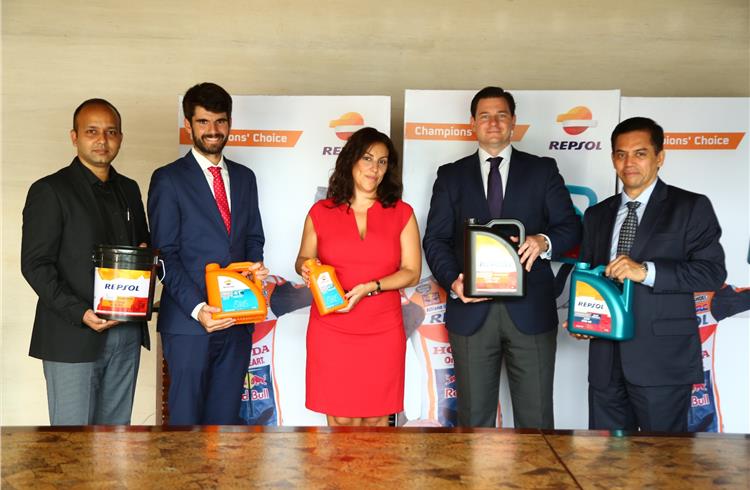 Repsol synthetic motorcycle oil launched in India