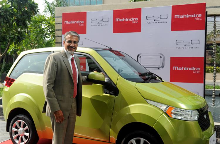 Mahindra Reva launches premium e2o with 120km range and EPS