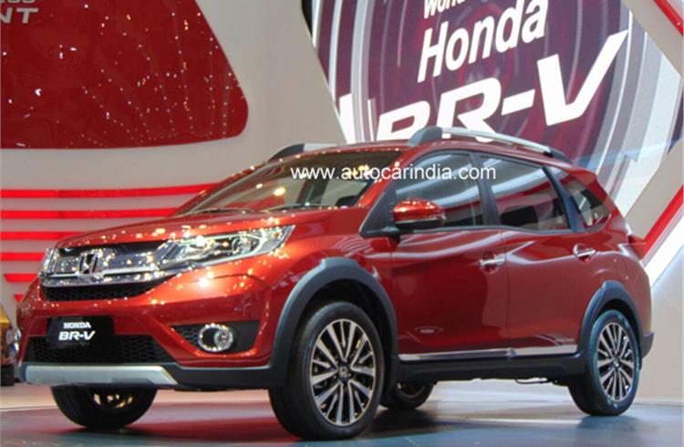 Honda BR-V revealed at Indonesia Auto Show
