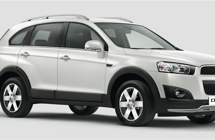 GM India launches 2015 Chevrolet Captiva at Rs 25 lakh
