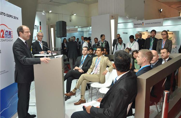 Auto Expo 2014: German component association keen to have OEs and suppliers together