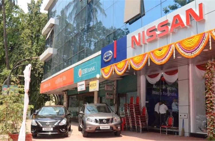 Nissan expands its sales network to 215 outlets across India