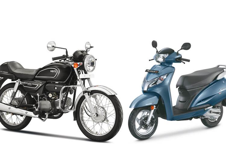 INDIA SALES Top 10 two-wheelers in January 2017