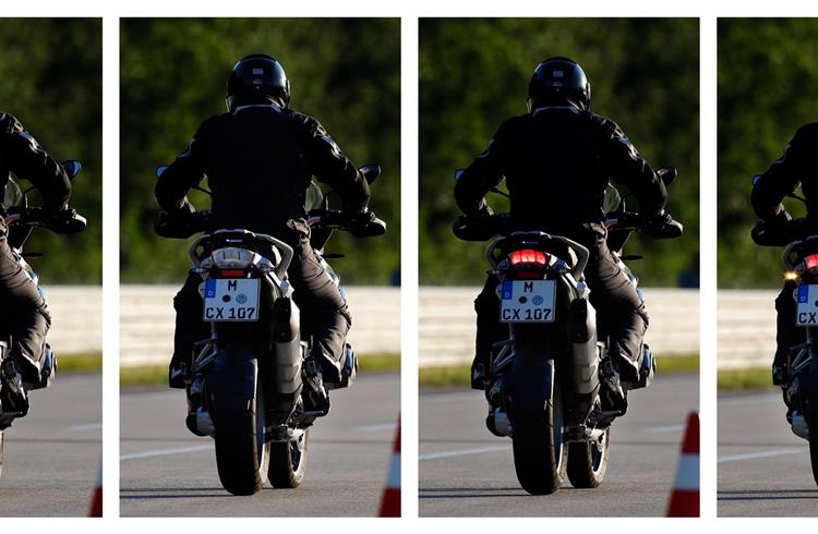 BMW Motorrad’s new dynamic brake light further improves rider safety
