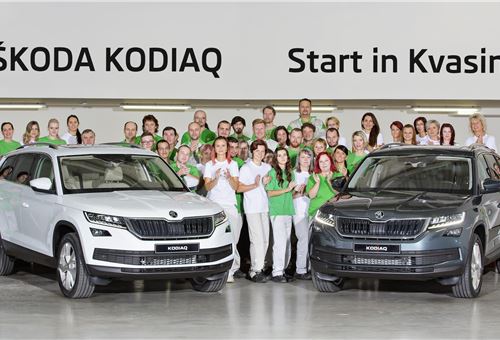 Skoda Kodiaq enters production in the Czech Republic