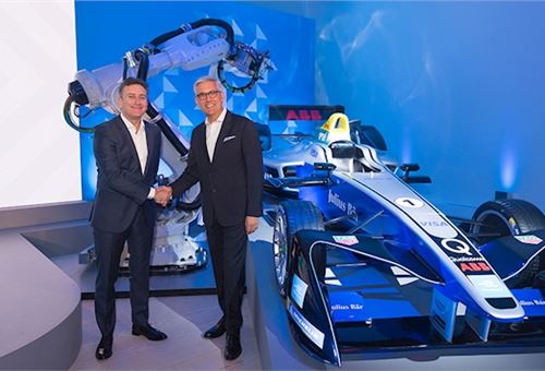 ABB becomes title sponsor for FIA Formula E championship