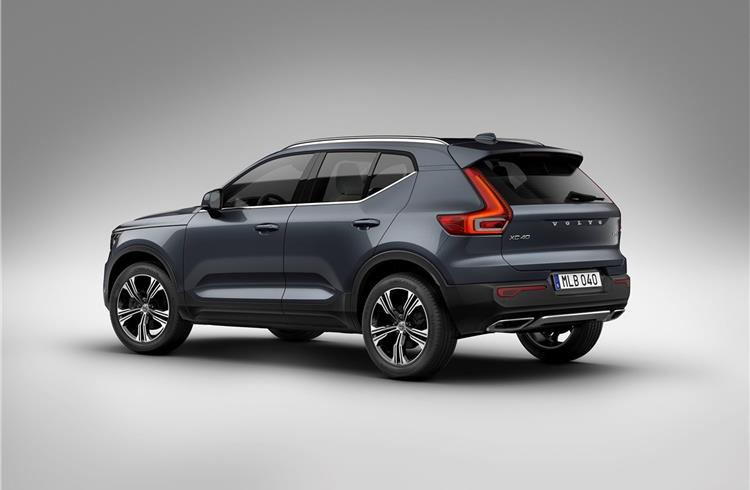 Volvo Cars debuts three-cylinder engine in new XC40 compact SUV