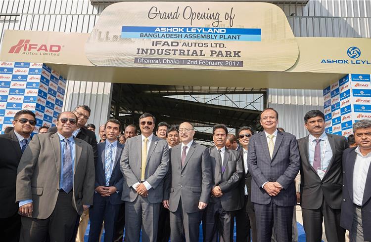 Ashok Leyland opens new assembly plant in Dhaka