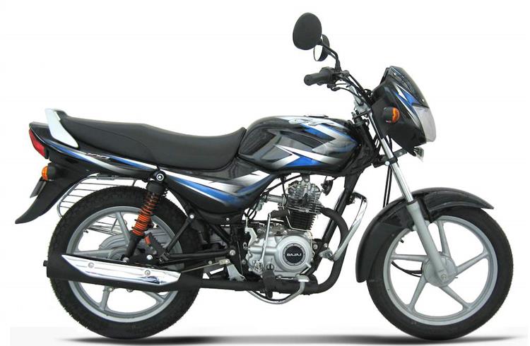 The 99.27cc CT100, which is the most affordable Bajaj bike, sold 66,263 units in May 2015.