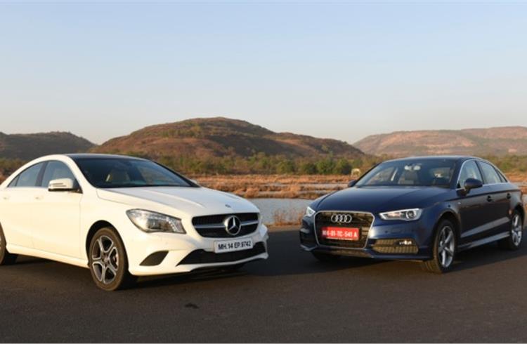Mercedes-Benz races past Audi in India and globally