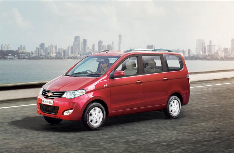 GM India launches MY2015 Chevrolet Enjoy MPV at Rs 6.24 lakh