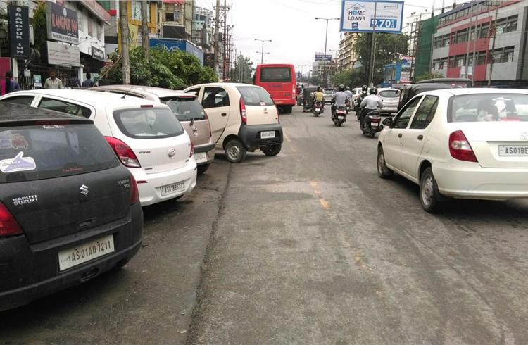 Around 1800 passenger vehicles are sold in Guwahati every month