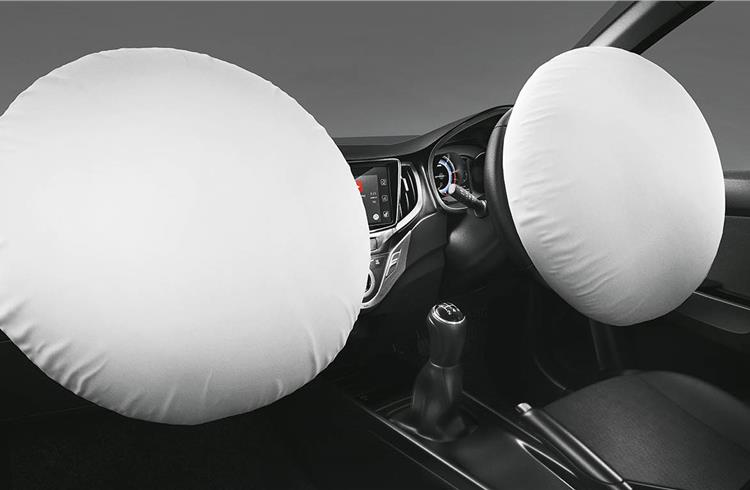 Speaking at the 'Road Safety Week' function, Nitin Gadkari, Union Minister of Road Transport & Highways, said that airbags will be made compulsory in every car