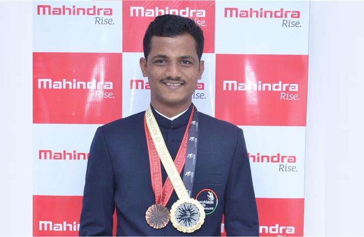 Sachin Narale's welding skills saw him rank 7th among 38 contestants in the World Skills Competition.