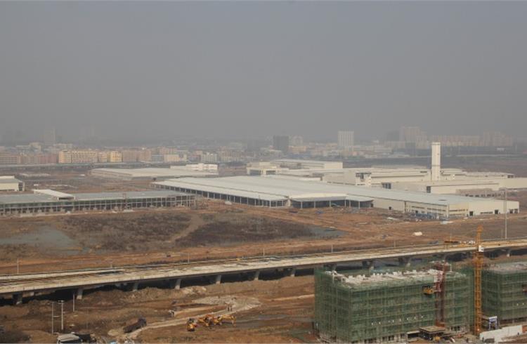 File picture of Dongfeng-Renault's Wuhan plant.