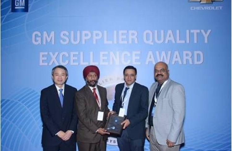 BorgWarner gets GM India’s 2014 supplier quality excellence award