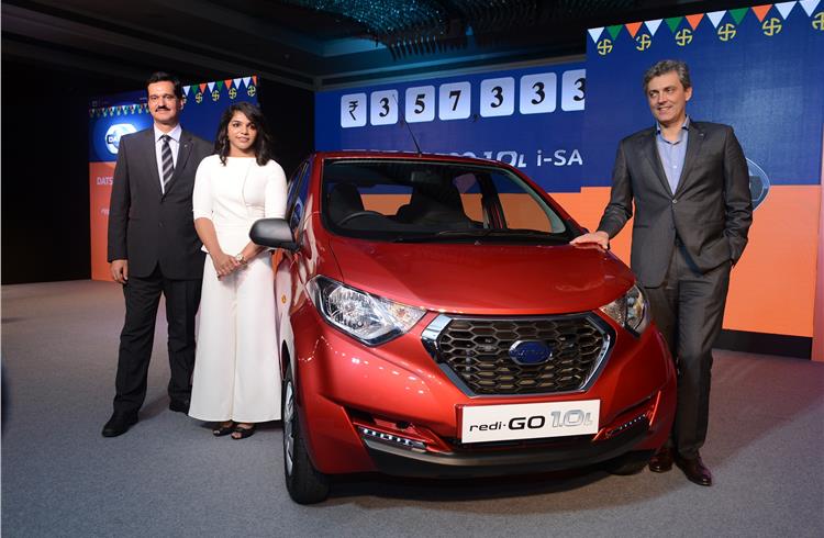 Datsun India launches Redigo 1.0L at Rs 3.57 lakh