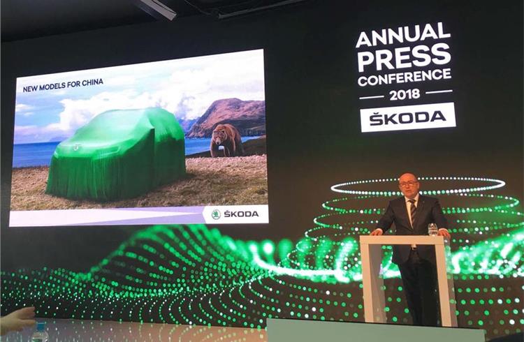 Skoda CEO Bernhard Maier has confirmed a new SUV will be revealed in April this year.