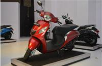 India Yamaha rolls out new 113cc Fascino scooter