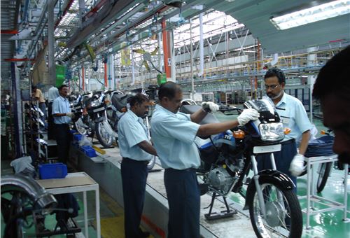 TVS Motor Company earmarks Rs 400 crore for capacity expansion in FY2016-17