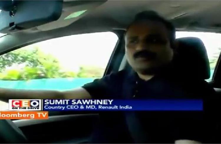 CEO On The Drive With Hormazd Sorabjee | Sumit Sawhney, Renault India