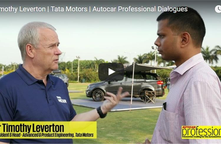 Exclusive Interview with Tata Motors' Dr Tim Leverton
