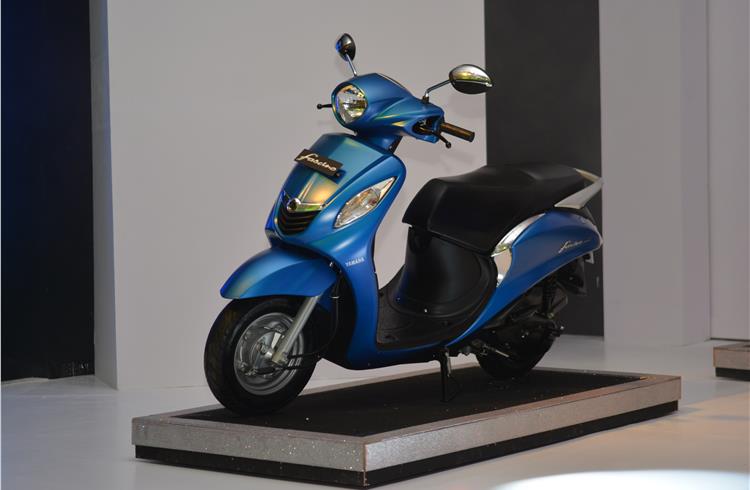 India Yamaha rolls out new 113cc Fascino scooter