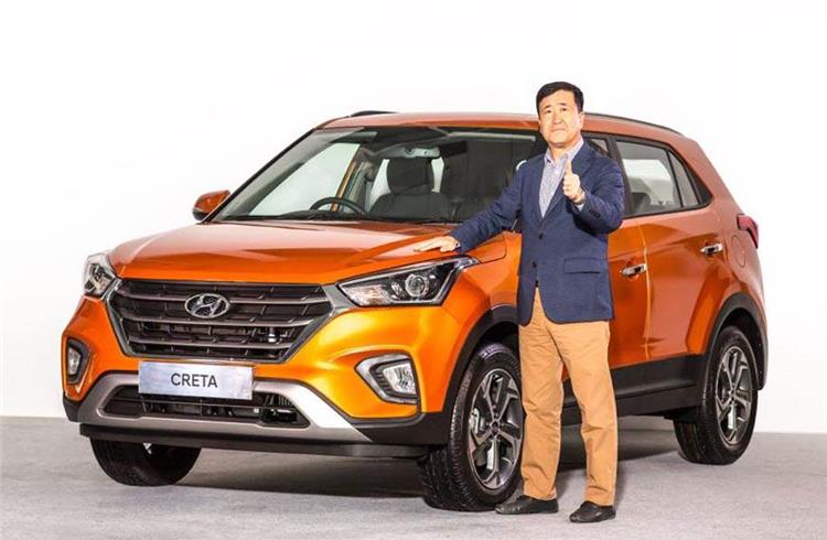 Hyundai launches refreshed Creta SUV at Rs 944,000