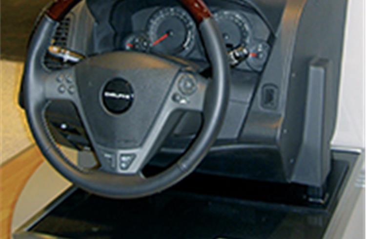 Delphi's One Touch Adjustable Steering Column by 2008