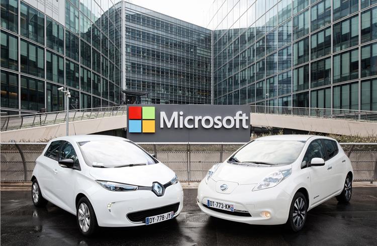 Renault-Nissan and Microsoft partner to develop next-gen connected driving technologies