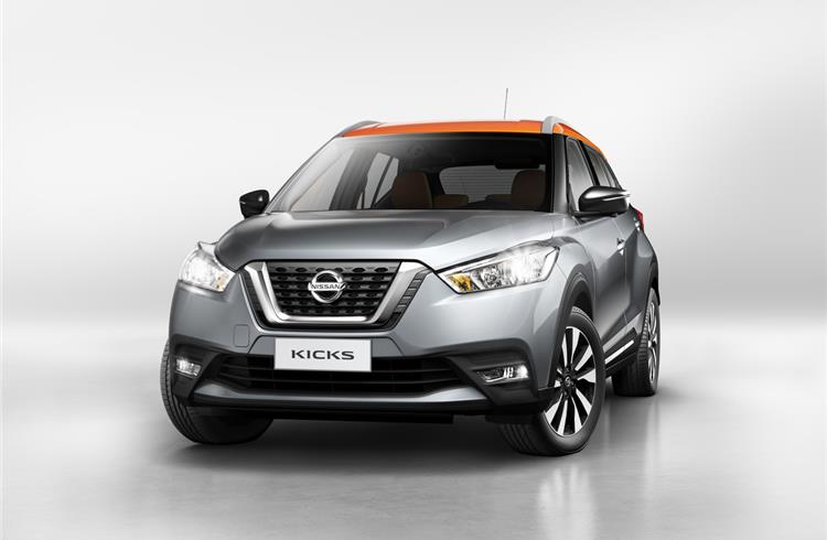Nissan to launch Kicks crossover first in Latin America
