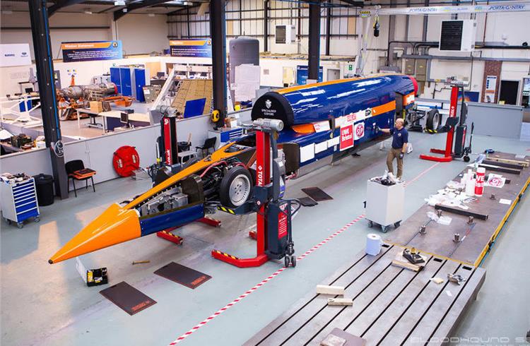 1000mph Bloodhound SSC: first test of Eurofighter jet engine complete