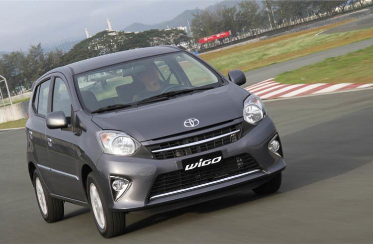 The Wigo compact car, made by Daihatsu’s Indonesian subsidiary, PT Astra Daihatsu Motor, is sold in the Philippines under the Toyota brand by Toyota Motor Philippines Corporation.