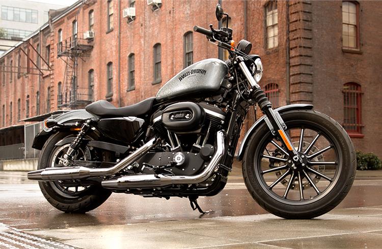 Harley Iron 883, priced at Rs 722,000, along with the SuperLow, has sold 429 units between April-July 2015.