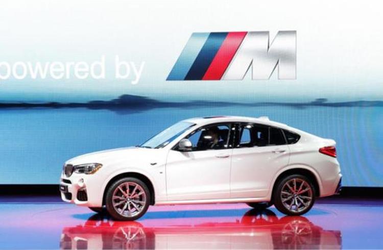 BMW launches X4 M40i SUV at Detroit