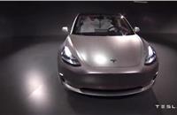 Tesla reveals Model 3, opens bookings to new markets including India