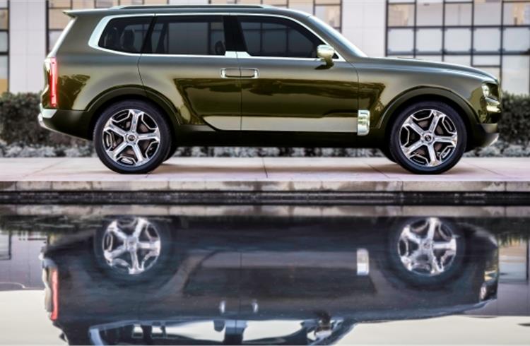 NAIAS: Kia unveils Telluride concept SUV featuring 3D printed parts